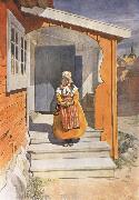 Carl Larsson Anne France oil painting artist